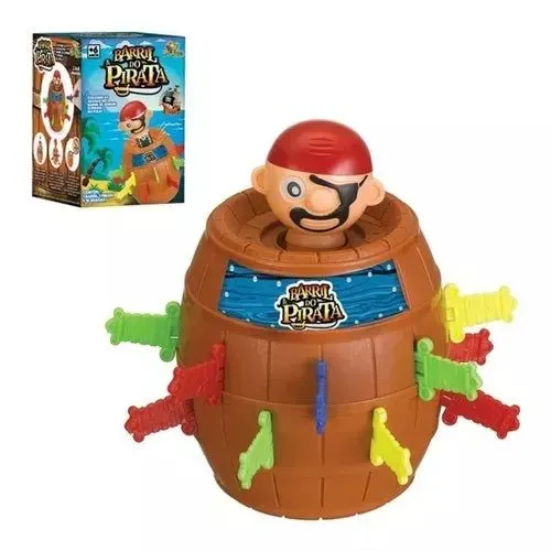 Brinquedo Barril pirata (entrega)