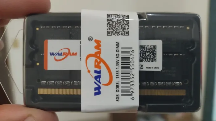 Memoria ram 8gb ddr3L de 1333 unidade