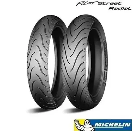 Pneus Michelin 150/60 R17 Pilot Street Radial - Novos