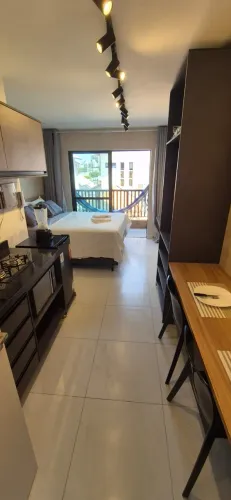 Flat mobiliado em intermares