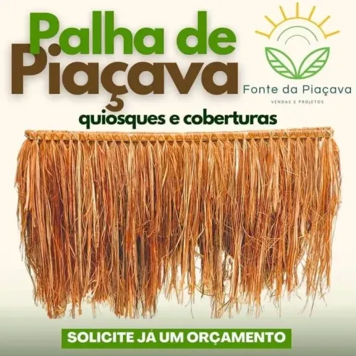 Palha de piaçava 2x1