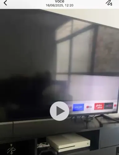 Televisão de 58 polegadas Samsung para tirar peças ou concertar.