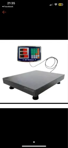 Balança Digital de Alta Precisão, com plataforma 300 kg - Envio Imediato, Bivolt