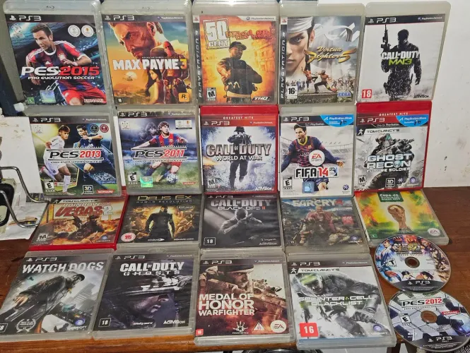 Coleção de Jogos para Playstation 3