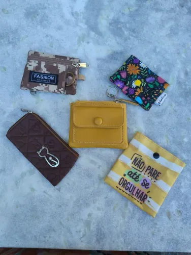 Kit com 5 Bolsas de Mão