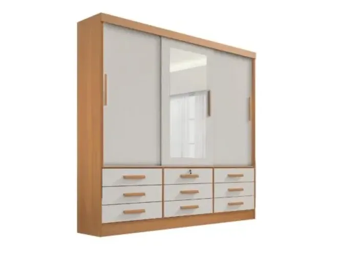 Guarda-Roupa com Portas de Correr !! L222m