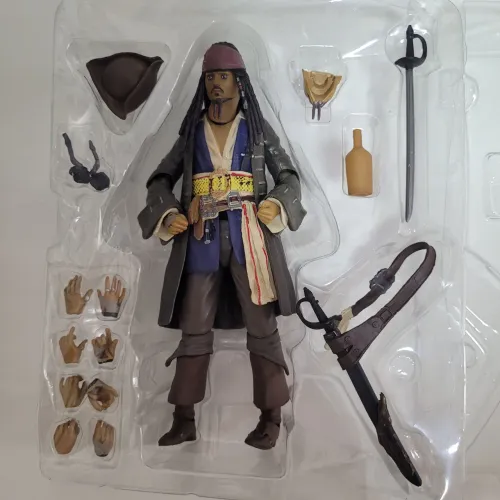 Figura de Ação Jack Sparrow - Piratas DP Caribe