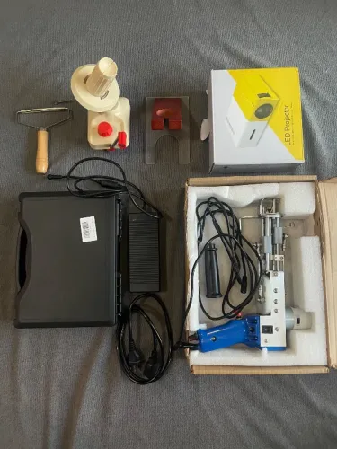 Vendo Kit Tufting Gun Maquina + Acessórios.