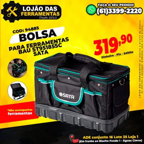 Bolsa Para Ferramentas Baú ST95185SC Sata