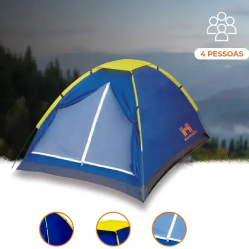 Barraca Acampamento 4 Pessoas - Homefy