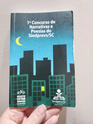 livro concurso de narrativas e poesias do sindprevs sc