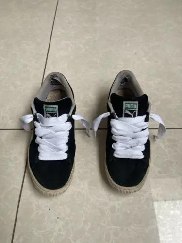 Puma Suede Classic Black White