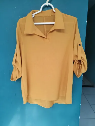 Camisa Feminina Amarela
