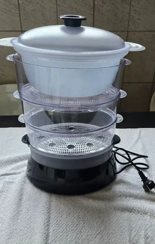 Vaporizador de Alimentos Elétrico - Cozinha Saudável