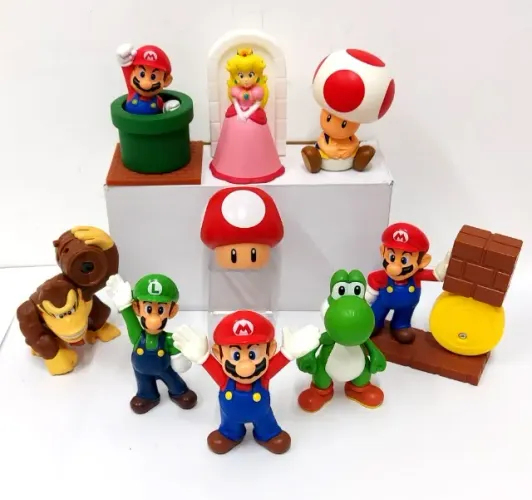 Coleção Completa Super Mario Bros Mc Donalds - 2014
