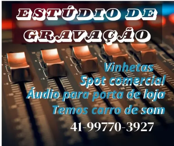 Carro de som e gravação de áudios
