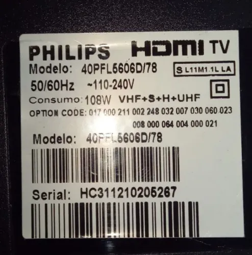 APARELHO DE TV PHILIPS