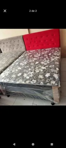 Cama Box Casal direto de fabrica com espuma de 5cm 