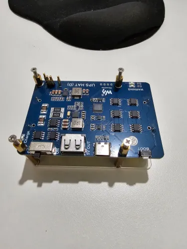 Placa de expansão UPS HAT (D) para Raspberry Pi