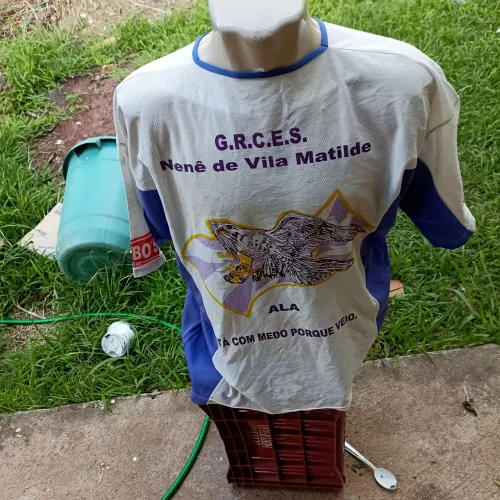 Camisa da escola de samba nenê de vila Matilde