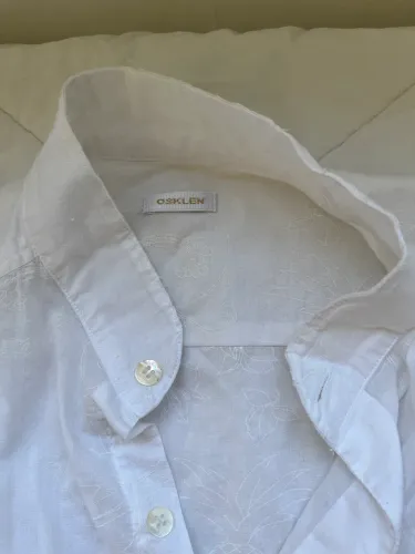 Camisa branca Osklen tamanho G unissex
