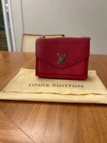 Bolsa Louis Vuitton Vermelha Autêntica