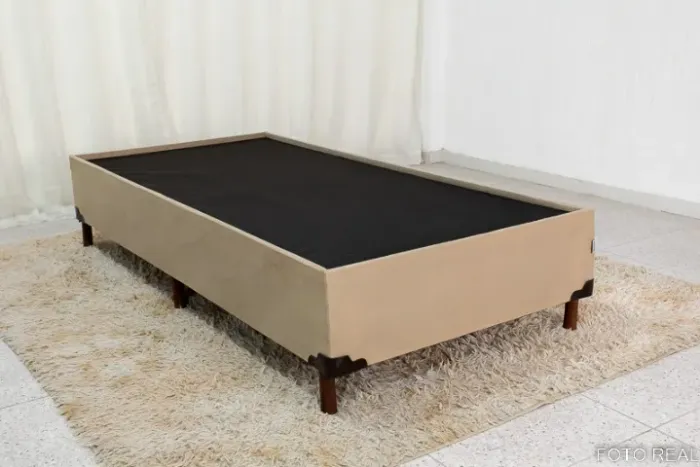 Base Box Cappuccino Solteiro