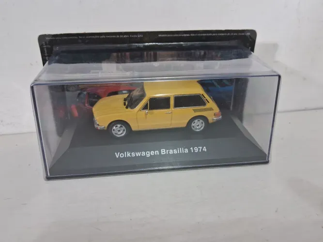Miniatura Volkswagen Brasilia 1974 - Escala 1/43