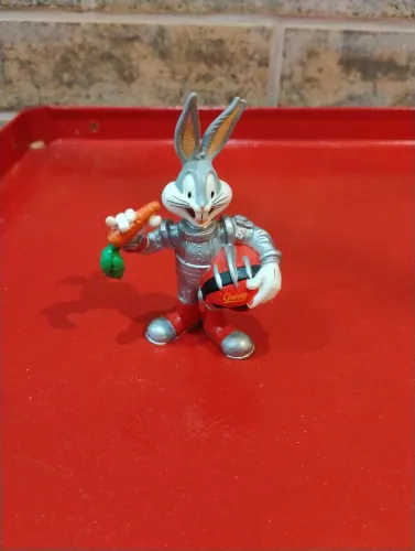 Miniatura rara oficial warner bros antiga Pernalonga 