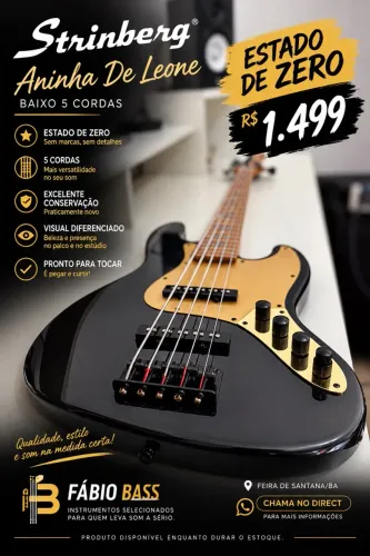 BAIXO STRINBERG ANINHA DE LEONE 5C