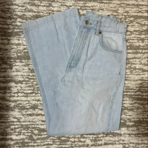 Calça jeans wide leg Zara 36