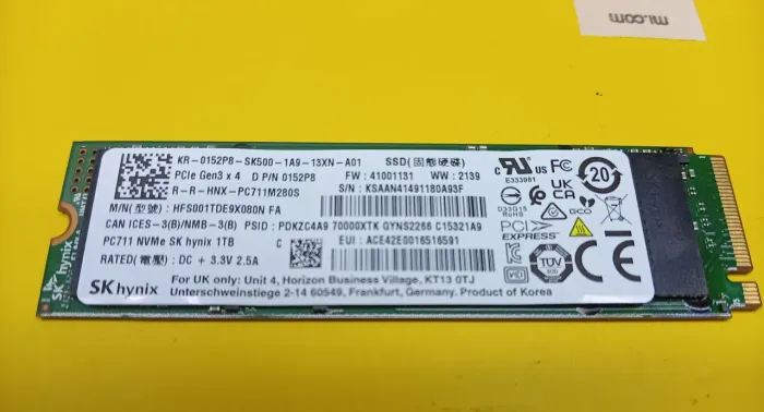Ssd nvme 1 tera hynix com windows 11 3.3 v pciex  3 x 4
