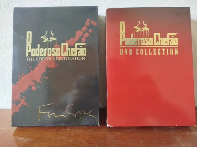 2 DVD box Filme O Poderoso Chefão