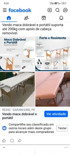 Vendo maca retrátil 