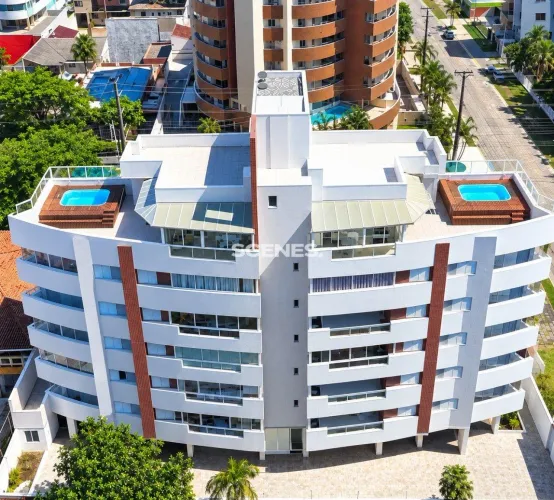 COBERTURA DUPLEX À VENDA EM GUARATUBA COM 4 QUARTOS PISCINA PRIVATIVA E 2 VAGAS