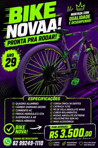 Bike aro 29 12v MTB bicicleta 