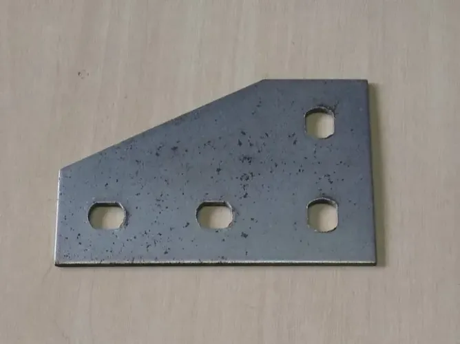 Placa de União para Perfilado 75mm