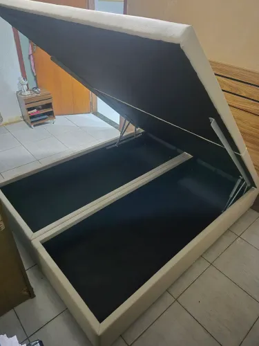 Base box baú QUEEN *BLINDADO* (O MELHOR DO MERCADO).