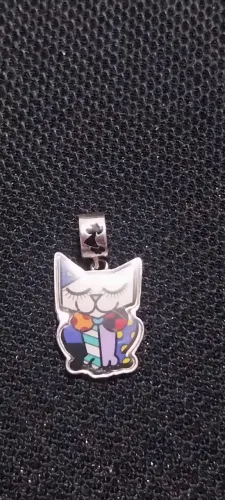 Berloque Gato Pingente Romero Brito