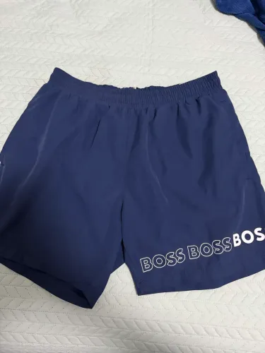 SHORT BOSS AZUL ESCURO