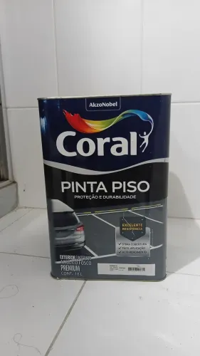 Tinta piso Coral 18L (branco)