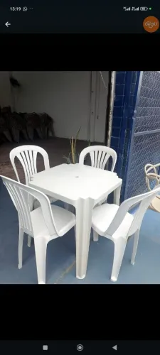 Mesa de plástico / jogo de mesa