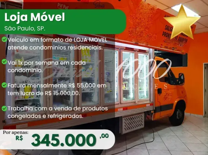 Loja Móvel em São Paulo, SP.  (Cod. 112330)