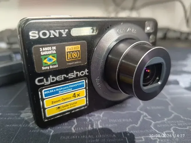 Câmera Cyber-Shot DSC-W125 (Funcionando 100%)