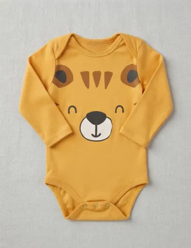 Body Ted boom Amaralo menino 9 a 12 meses