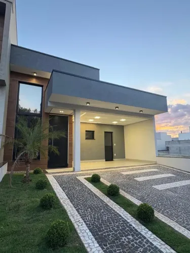 CASA NOVA À VENDA NO CONDOMÍNIO TERRAS DA ESTÂNCIA ALA DO BOSQUE EM PAULÍNIA/SP