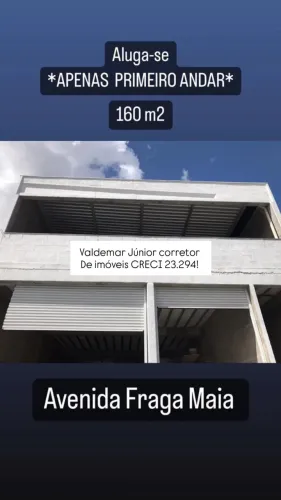 Localização privilegiada aluguel primeiro andar Avenida Fraga Maia