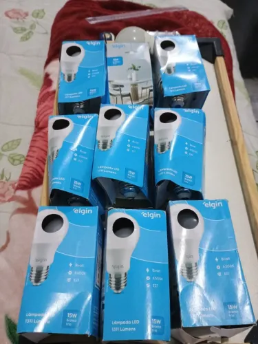 Kit 10 Lampândas Leds e Spot e Planfon