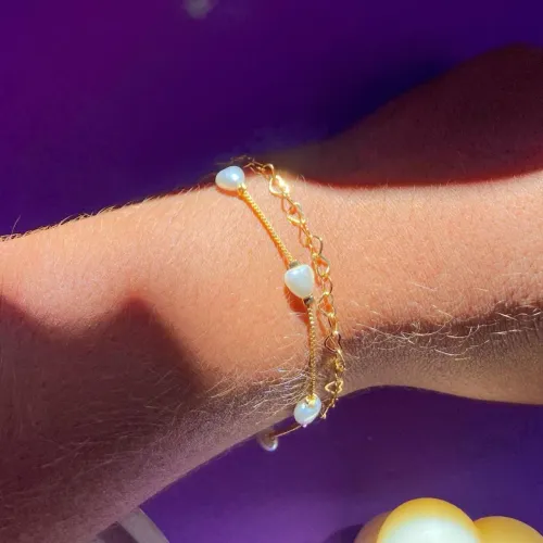 Vendo pulseira banhada a ouro