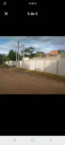 Terreno pronto para construir.